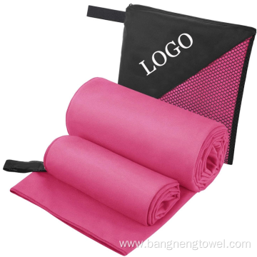 Outdoor sports Microfibre Swimming Towel Travel Packaging